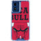 NBA Chicago Bulls Large Logo Moto G 5G (2024) Clear Case